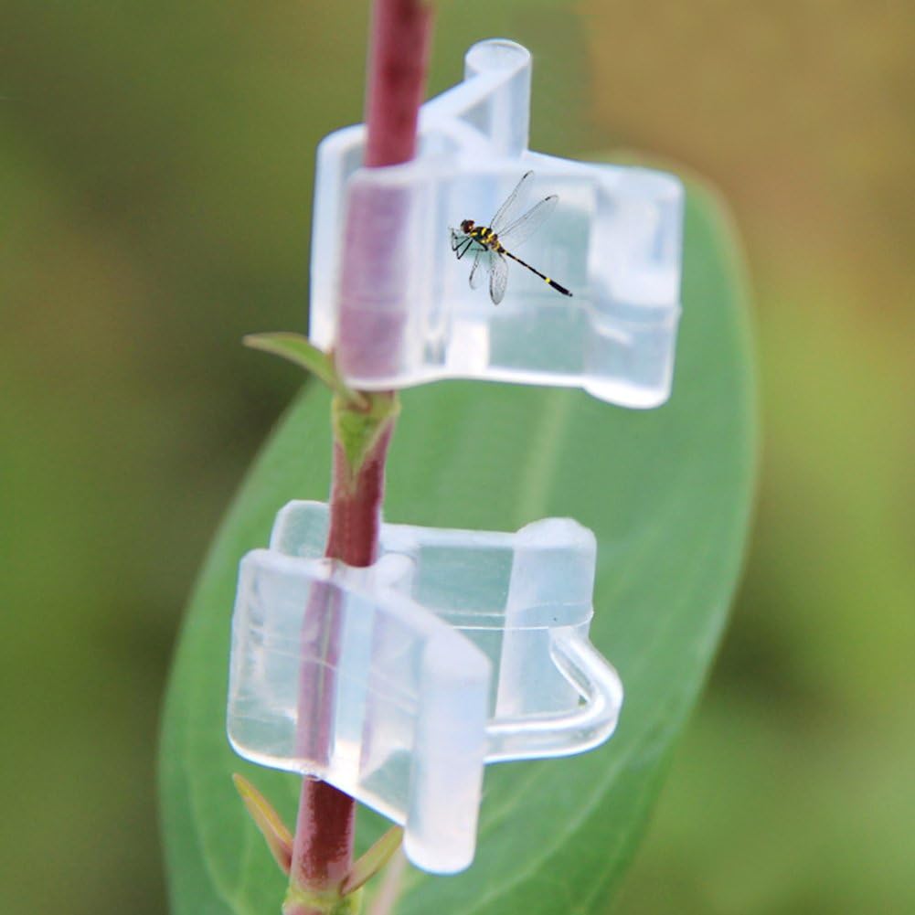 Gardening Will 20 Raccorderia In PVC Per Piante – Clip Per Gabbie Pomodori E Tunnel – Diametro 20 Mm