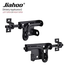 JIAHOO Slide Bolt Gate Latch, Heavy Duty Door Lock