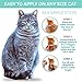Flea and Tick Collar for Cats - Prevention and Control Fleas, Ticks and Pests for 8 Months - Hypoallergenic and Safe Design - 1 Size Fully Adjustable Waterproof Kitten Collar
