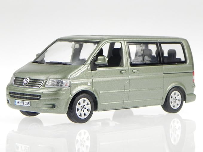 MINICHAMPS 1:43 VOLKSWAGEN VW T5 Multivan Bus Bulli bleu emballage d