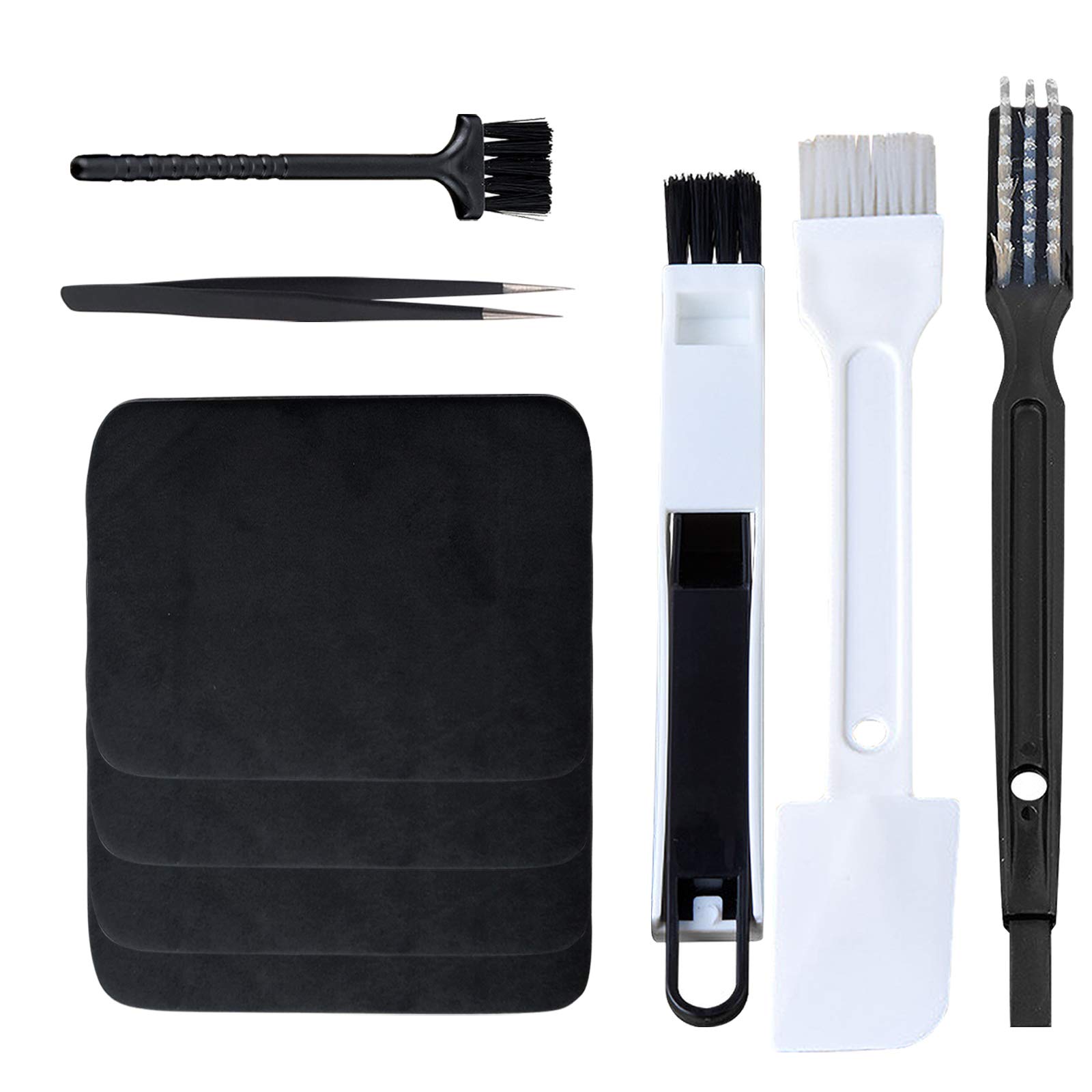 Icecode Car Cleaning Kit, Automotive Air Conditioner Cleaning Brush Kit for Computer Keyboard Car Player