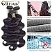 QTHAIR 16A Brazilian Virgin Hair Body Wave Human Hair Bundles 14 14 14 inch 300g 100% Unprocessed Virgin Brazilian Body Wave Human Hair Weave Natural Color for Black Women
