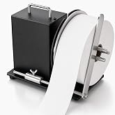 Yhaofu Automatic Label Rewinder Machine Update Label Rewinder | Supports 1"/1.5"/3" Cores, Max Label Width 4.72", 2-Way Winding, Auto Speed Sync with Printer