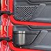 Savadicar DoorPocket Front Door Storage Pockets Organizer Box for 2011-2018 Jeep Wrangler JK JKU 2/4-Door, Door Net Pocket Replacement, Black