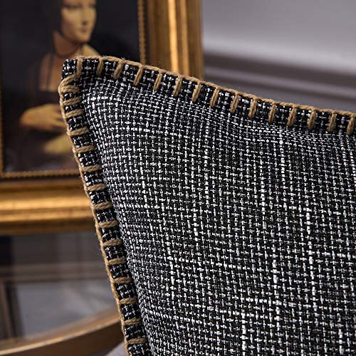 1 MIULEE+Decorative+Farmhouse+Trimmed+Pillowcases