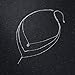 S925 Sterling Silver Triple Layer Pendant Choker Necklace for Women 16