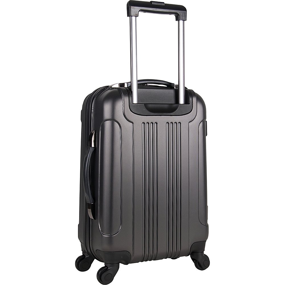 Kenneth Cole REACTION Out of Bounds Lightweight Hardshell 4-Wheel Spinner Luggage, Rose Gold, 20-Inch Carry On