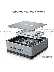 MINISFORUM DeskMini UM700 Mini PC AMD Ryzen 7 3750H