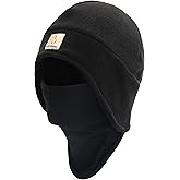 BOCOMAL FR Face Mask Full Head Cover Winter Fleece Flame Resistant Balaclava 11oz Modacrylic Blend Hood Arc Rated