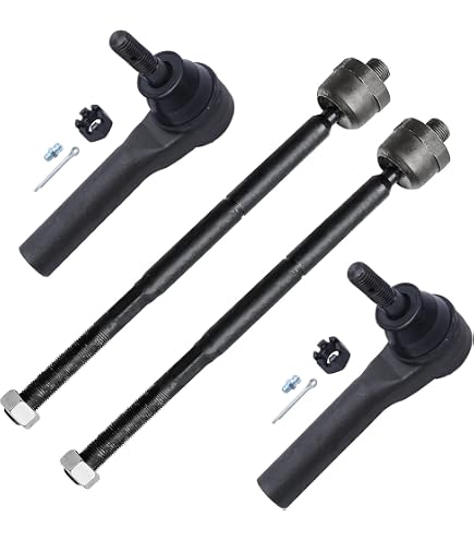 Amazon.com: for Mercedes w124 Tie Rod Inner+Outer Set Front L+R