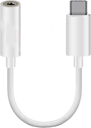 MOELECTRONIX USB 3.1 Type-C Headset Jack Suitable for Samsung Galaxy A90 5G USB-C to 3.5 mm 