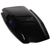 Unlimited Products - PR-345 - Bubble Cowl Induction Hood Scoop - 50" L x 3" H x 27" W- Fiberglass - Color Black