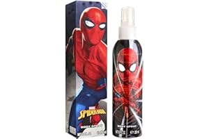 AIR-VAL Marvel Spider-Man, Cool Cologne For Kids, Red/White/Blue/Black, 6.8 Fl Oz