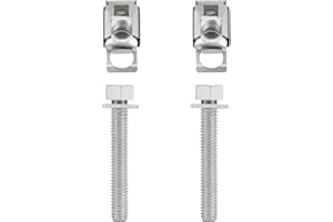 MIDCOS 03442 Exhaust Manifold Flange Bolts U Nuts Hardware Kit Fit for Jeep Wrangler 2007-2012 for Ram 1500 2011-2024 for Dodge Durango Dakota 2004-2010 Dodge Ram 1500 4000 2006-2010 55366000AA 6036684AA