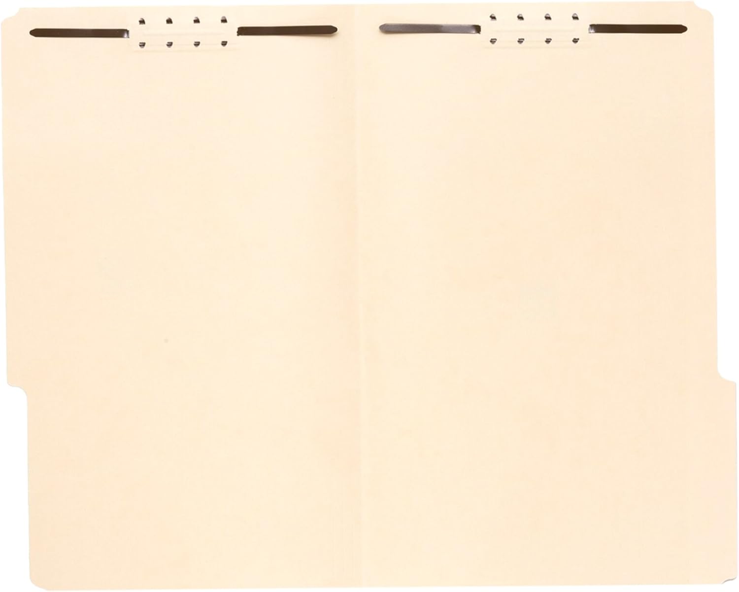 50 Legal Size 1/3 Cut Fastener File Folders - Reinforced Top Tab - Durable 2 Prongs Designed to Organize Standard Legal and Medical Files, Law Office Reports - Legal Size, Manila, 50 Pack : Office Products