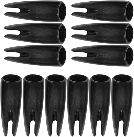 BESPORTBLE 120Pcs Arrow Nock Plastic Archery Hunting Bow Arrow Nocks Tail Arrow