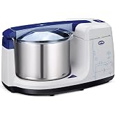 Elgi Ultra Bigg+ 2.5 Liter Table Top Wet Grinder | With Atta Kneader 110 Volt For USA &amp; Canada, Blue
