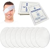 Sterile Eye Dressing Pads, Disposable Non-woven Eye Care Patches for Wound & Trauma Recovery, Post Surgery Protective, 30 PCS