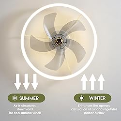 LUDOMIDE Smart Ceiling Fan with