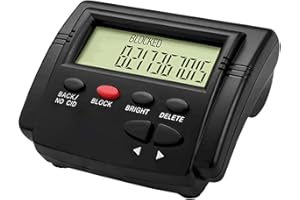 TelPal Call Blocker Box for Landline Phones with Caller ID Display, 4000 Number Capacity - to Block Hidden Numbers, Telemarketer Calls, Nuisance Calls, Hidden Numbers,Area Codes & Spam Calls