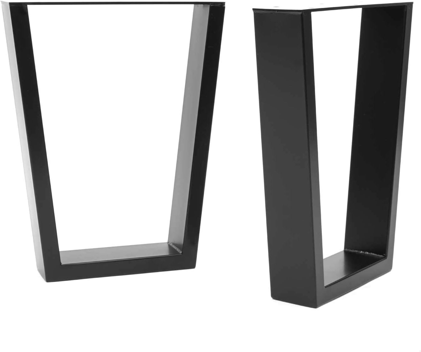 [HLC] 2 x Industrial VFrame Table Legs Surface Conditioned Steel