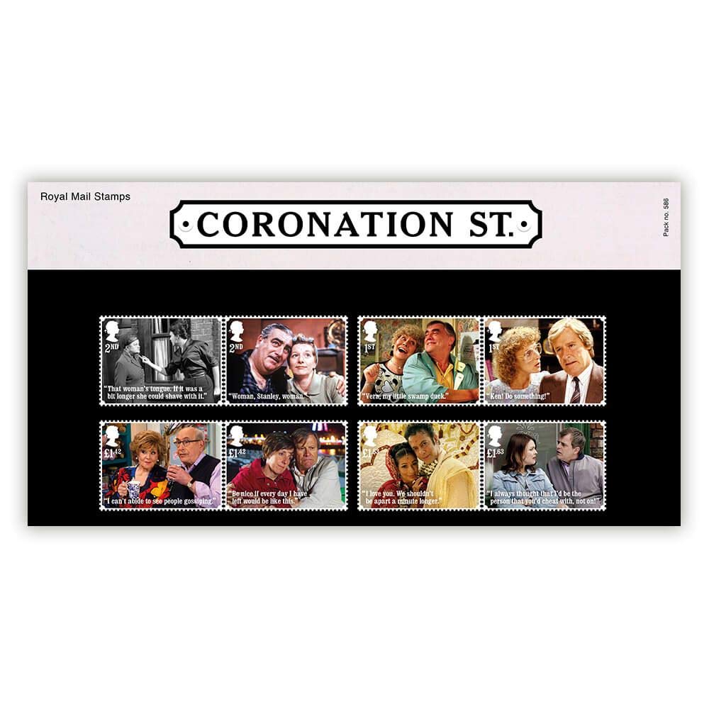 Coronation Street Stamp Presentation Pack 2020