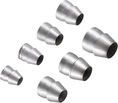 CoCud Carbon Steel Handle Wedges 8-19mm for Axe Hammer Tool Repair 7-Piece Kit