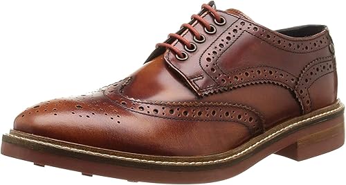 base london hurst wingtip leather boot