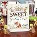 Lillian Rose 5 Piece Woodland Baby Shower Decor Signs