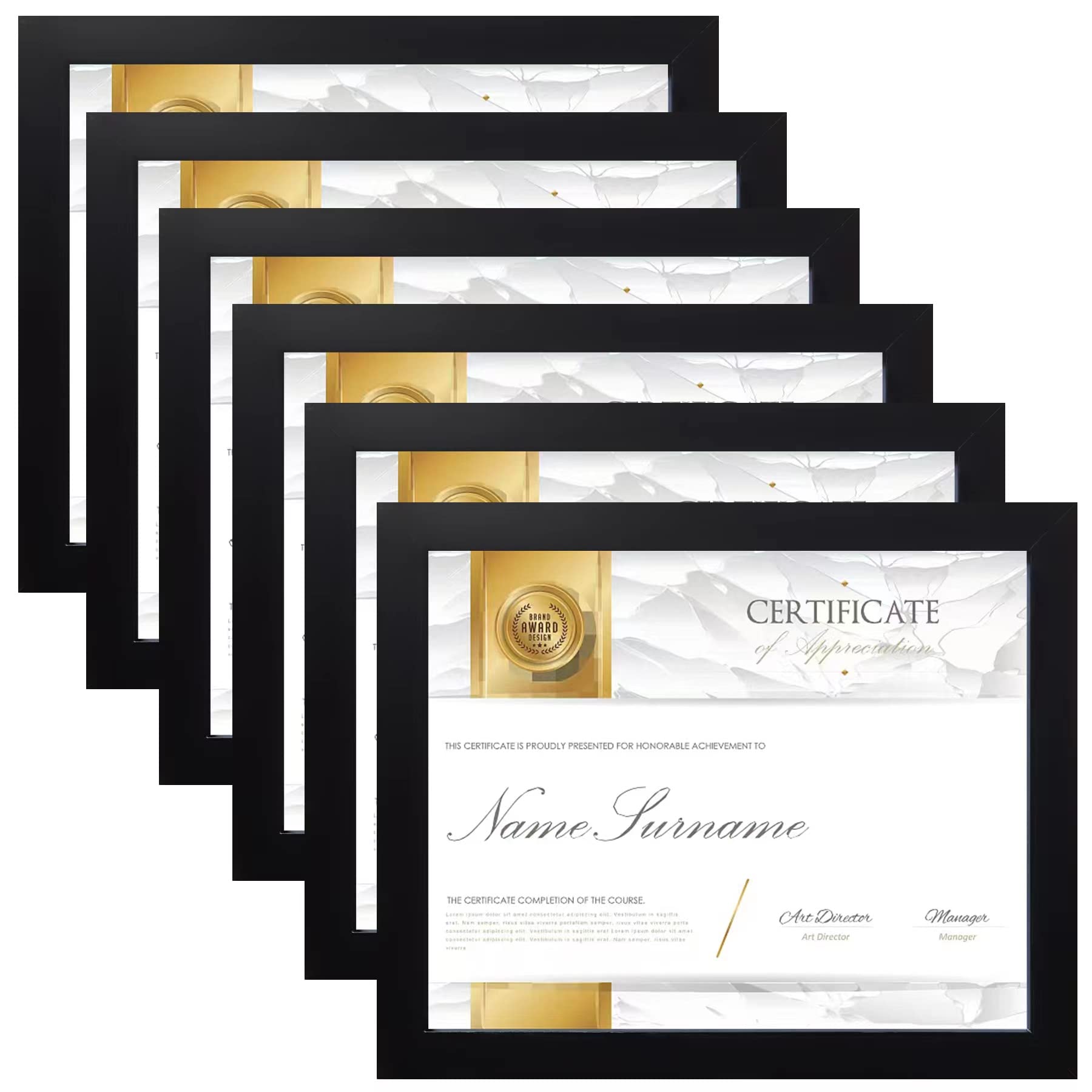 SESEAT 8.5 x 11 Frame Certificate Document Frame