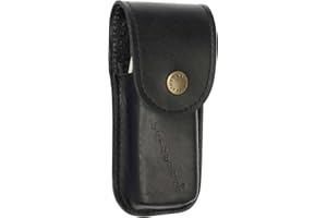 LEATHERMAN, Premium Heritage Snap Sheath for Multi-Tools, Black, Medium