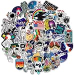 61uZMB2RCcL. SS150 FNGEEN-112pcs-NASA-Space-Explorer-Stickers-Pack-for-Water-Bottle-LaptopWaterproof-Vinyl-Stickers-Bomb-Space-Gifts-for-Adults-Teens-Boys-Psychedelic-Stickers-for-Skateboard-Decals