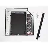 MacLab. 光学ドライブをHDDやSSDに置き換えるためのキット セカンドHDDアダプター ＜12.7mm厚のSlimlineSATAドライブを搭載したノートPC対応＞【相性保証付き】