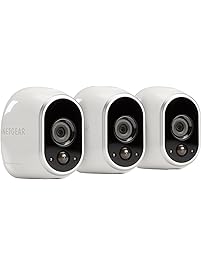 Arlo by NETGEAR Security System – 3 Wire–Free HD Cameras | Indoor/Outdoor | Night Vision (VMS3330)