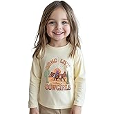 Homie Weekend Cowgirl Shirt for Girls Western T-Shirts Kids Cowboy Letter Cotton Horse Clothes Cute Tops Tee 2-8 Years