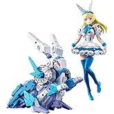Kotobukiya Megami Device Chaos & Pretty Alice, Total Height Approx. 5.9 inches (150 mm), 1/1 Scale Plastic Model