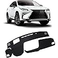 FIILINES Dash Cover Compatible with Lexus RX 2016 2017 2018 2019 Dashboard Cover Car Accessories Dash Mat Sunshade Nonslip Mesh Protector No Glare