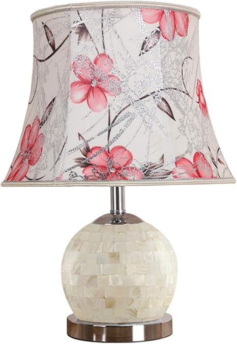 Amazon Co Jp プリントゴールドスレッドファブリックランプシェードテーブルランプ 球形ランプボディテーブルランプ 30 46 Cmクロームメッキテーブルランプ 手作りテーブルランプ 装飾照明テーブルランプ Size 30 46 ホーム キッチン