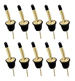 24 Pack Liquor Pour Spouts Set - Stainless Steel