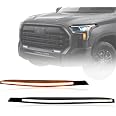 Switchback LED Headlight Cover Trims For Toyota Tundra 2022-UP & Sequoia - White/Amber DRL & Sequential Turn Signal