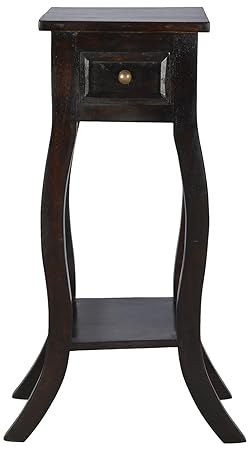 Glow Homes Chest Of Drawers (Lacquer Finish, Walnut)