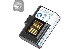 CBQ 3400mAh Upgrade Battery for Zebra Mobile Printer ZQ610 QLN320 QLN220(HC) ZQ500 ZQ510 ZQ520 ZQ521 ZQ620 ZR628 ZR638 ZQ658 ZQ668 Printers Replacement Battery.