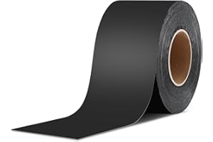 RAMKLE Butyl Sealant Tape, RV Roof Tape Black, 4 Inch x 50 Feet RV Repair Sealant Waterproof Tape, UV & Weatherproof Butyl Roofing Tape for Window, Boat Sealing, Truck and Trailer Roof Sealant