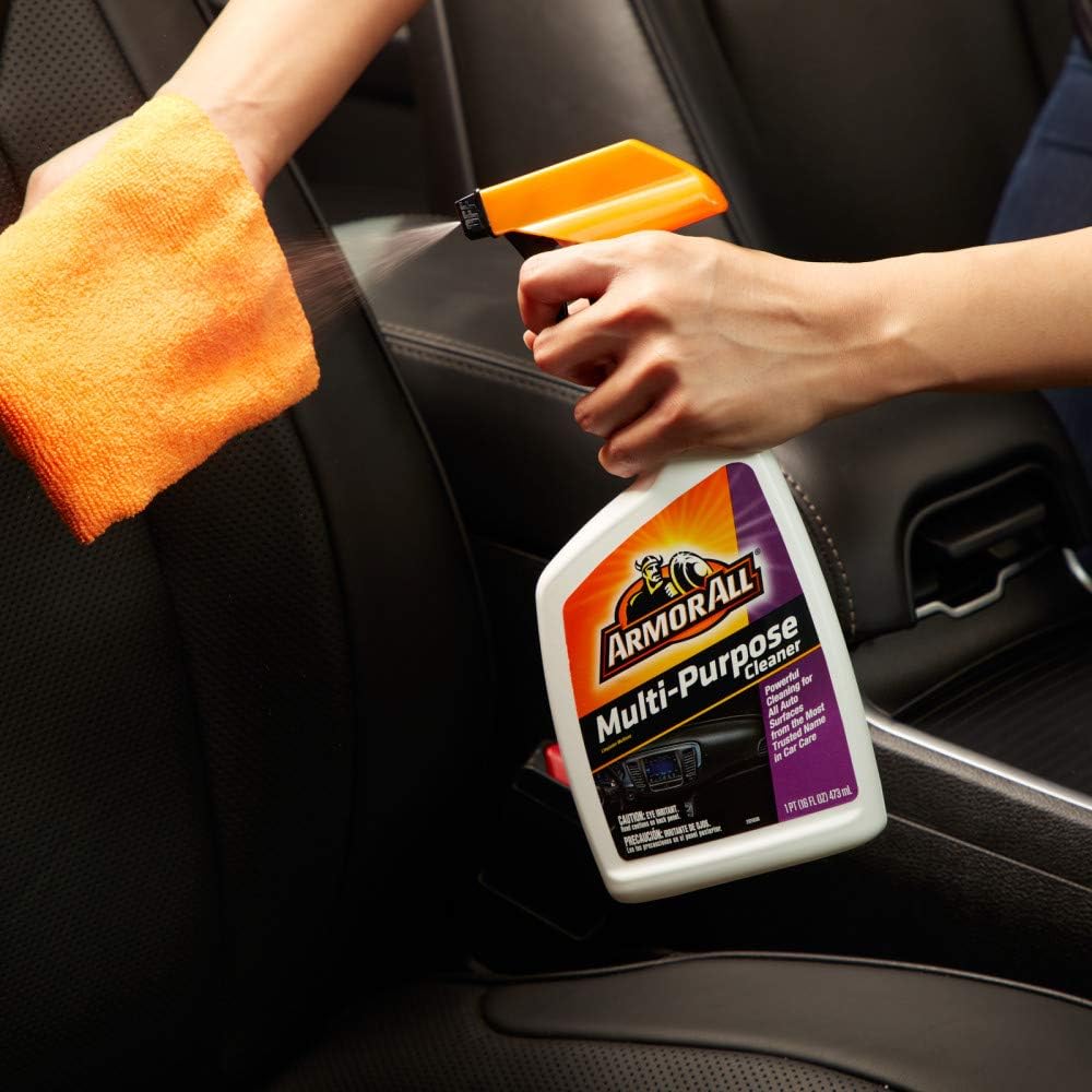 Armor All Car Cleaner Spray Bottle, Cleaner for Cars, Truck, Motorcycle, Multi-Purpose, 16 Oz, Pack of 6, 78513-6PK: Automotive