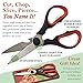 Heavy Duty Kitchen Shears -Take Apart Stainless Steel Blades, Comfort Rubber Grip Handles with Bottle Opener and Nutcracker - Multipurpose Scissors for Chicken, Meat Fish and Herbs - Acodine