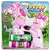 Fun Central LED Pony Bubble Gun for Kids & Toddlers - Light Up Bubble Blower with 2 Refills