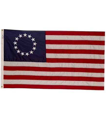 Amazon.com : Annin Flagmakers 318100 Betsy Ross with Embroidered