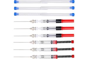 Ciieeo 6pcs Fountain Pen Ink Absorbing Tool Set with Spring Filler and Rotary Converter, Compatible