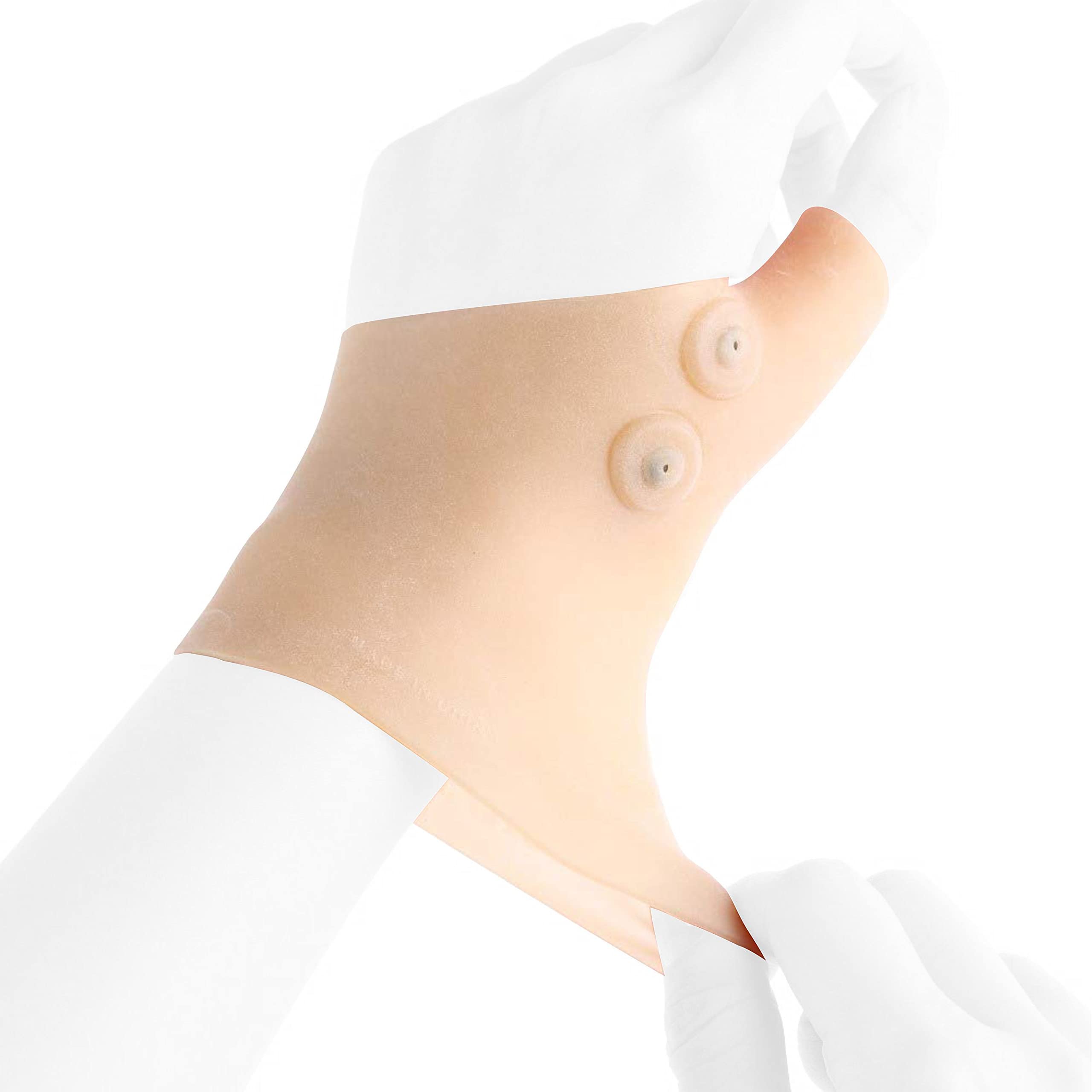 Pedimend Therapy Wrist Hand Thumb Support Gloves | Silicone Gel Arthritis Pressure Corrector | Great for Tenosynovitis, Typing, Wrist & Thumb Pain, Rheumatism, Arthritis | for Men & Women