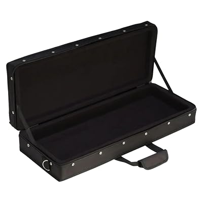 SKB 27”x 9” Foot Controller Soft Case Padded Bag, Rigid Foam Frame, Shoulder Strap and Double Zippers for DJ Controllers & Small MIDI Keyboards, Black